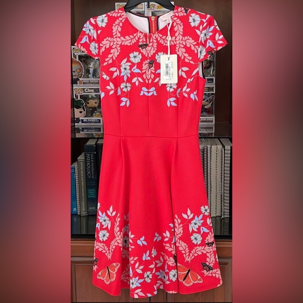 NWT Ted Baker London Kyoto Skater Dress